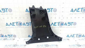 Mercedes GLC 16-22 lower right center pillar trim, black