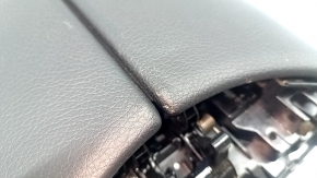Mercedes GLC 16-22 armrest, black leather with white stitching and backlighting, AMG pack, tears