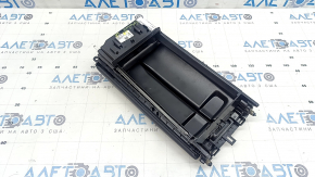 Mercedes GLC 16-22 armrest, black leather with white stitching and backlighting, AMG pack, tears