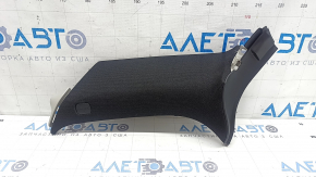 Mercedes GLC 16-22 right rear pillar trim panel, black, with plug, worn