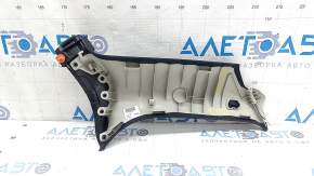 Mercedes GLC 16-22 right rear pillar trim panel, black, with plug, worn