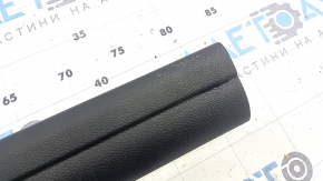 Front right inner door sill trim for BMW 3 Series F30 12-18, black, worn