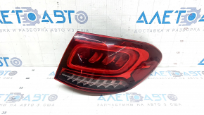 Mercedes GLC 20-22 LED right outer fender light, scratches, water damage
