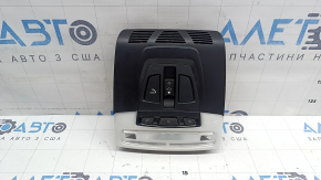 Front light assembly for BMW 3 F30 12-18 sunroof, black