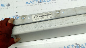 Right threshold BMW 3 F30 12-18 white, scratches, pressed