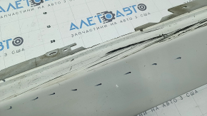 Right threshold BMW 3 F30 12-18 white, scratches, pressed