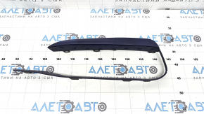 Left fog light frame molding for BMW 3 Series F30 16-18 Sport, broken mount, bumps, and chips