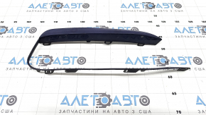 Right fog light frame molding for BMW 3 F30 16-18 Sport, missing fragment, chips, nicks