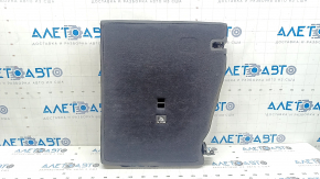 Mercedes GLC 16-22 rear seat backrest, 2nd row, right, black leather, gray stitching, perforation, for cleaning
