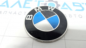 Emblem badge front bumper BMW 3 F30 12-18 pins, painted