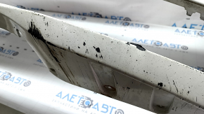 Bare front bumper for BMW 3 Series F30 16-18 Sport line, with parking sensors, without washers, white, dented, scratches