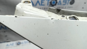 Bare front bumper for BMW 3 Series F30 16-18 Sport line, with parking sensors, without washers, white, dented, scratches