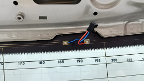 Mercedes GLC 20-22 bare trunk door with glass, tinted, silver 859, dents
