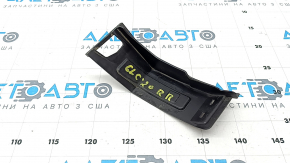 Right rear bumper lip bracket for Mercedes GLC 300 20-22 AMG pack