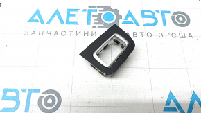 Mercedes GLC 16-22 rear left window control trim, black with chrome trim
