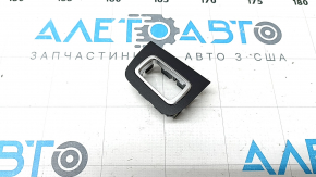 Mercedes GLC 16-22 rear right window control trim, black with chrome trim