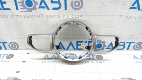 Mercedes GLC 20-22 chrome steering wheel trim, AMG pack