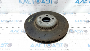 Front left brake disc Mercedes GLC 16-22 360/36mm perforated, rusty