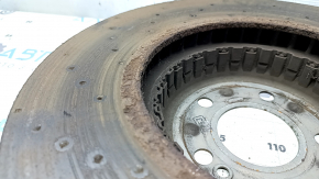 Front right brake disc Mercedes GLC 16-22 360/36mm with perforation, rusty