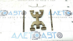 Front left brake pad retaining bracket for Mercedes GLC 16-22, 360mm, AMG pack, complete set