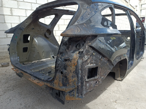 Quarter wing rear right Hyundai Tucson 22-26 USA on the body, black, pokes, burnt