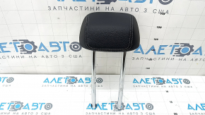 Mercedes GLC 16-22 2nd row central headrest, black leather with gray stitching
