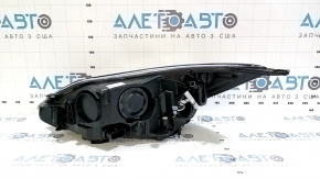 Front right headlight, bare, dark, Ford Focus mk3 11-14 pre-restoration