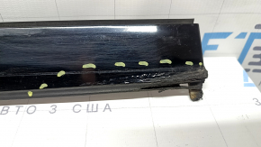 Right roof trim for Hyundai Tucson 2022-2026 for panoramic windows, glossy black, melted