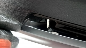 Front dashboard with Airbag BMW 3 F30 12-18 4d, black with beige, no projection, scratches, broken mesh, needs cleaning