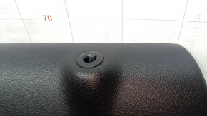 Door trim, front right, Mercedes GLC 16-22, black leather, AMG pack, Burmester, armrest and insert, black leather, gray molding, with backlight, with handle, bumpers