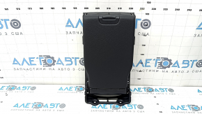 Rear seat armrest, 2nd row, Mercedes GLC 16-22, black leather