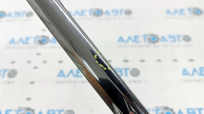 Mercedes GLC 300 20-22 chrome rear bumper molding, AMG pack, broken fasteners, scratches