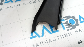 Left windshield molding for Mercedes GLC 16-22 SUV, gloss black, missing fragment