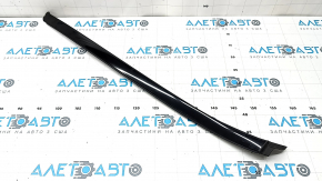 Right windshield molding for Mercedes GLC 16-22 SUV, gloss black, worn, broken mount