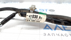 Toyota Prius 50 16-22 rear bumper wiring for 6 parking sensors and lights, broken connectors