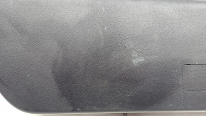 Lower trim of the trunk door of Toyota Prius 50 16-22 black, scratches, broken fasteners