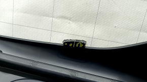 Right arch trim for Mercedes GLC 20-22 under electric door, black, without trim, dented guides, scratches, needs dry cleaning, missing fragment