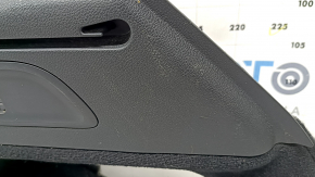 Right arch trim for Mercedes GLC 20-22 under electric door, black, without trim, dented guides, scratches, needs dry cleaning, missing fragment