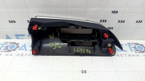 Left dashboard cover for Toyota Prius 50 16-22, black, type 2, scratches