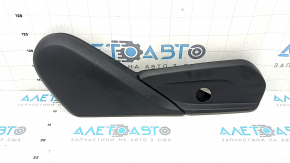 Right side passenger seat trim for Mercedes GLC 16-22, black, 3 parts, scratches