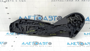 Right side passenger seat trim for Mercedes GLC 16-22, black, 3 parts, scratches