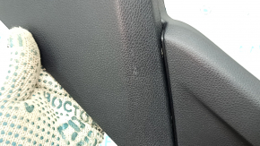 Right side passenger seat trim for Mercedes GLC 16-22, black, 3 parts, scratches