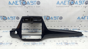 Toyota Prius 50 16-18 center dashboard trim, glossy black, no button, scratches