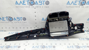 Toyota Prius 50 16-18 center dashboard trim, glossy black, no button, scratches