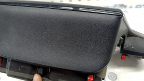 Toyota Prius 50 16-18 center dashboard trim, glossy black, no button, scratches