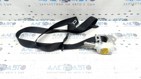 Driver's seat belt with squib for Toyota Prius 50 16-22 black, shot