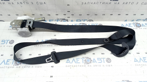 Passenger seat belt with squib for Toyota Prius 50 16-22 black, shot