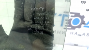 Rear left door glass for Toyota Prius 50 16-22