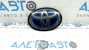 Toyota Prius 50 16-18 radiator grille emblem for radar, needs polishing, broken fasteners