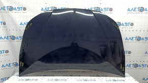 Naked hood Toyota Prius 50 16-22 aluminum, black 218, bumpers